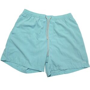 Huk Performance Fishing Shorts Men's Medium Blue Quick Dry Swim Hybrid Shorts